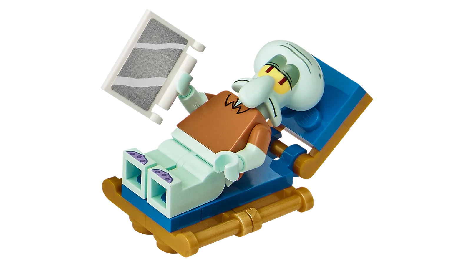 Het bed van Octo.