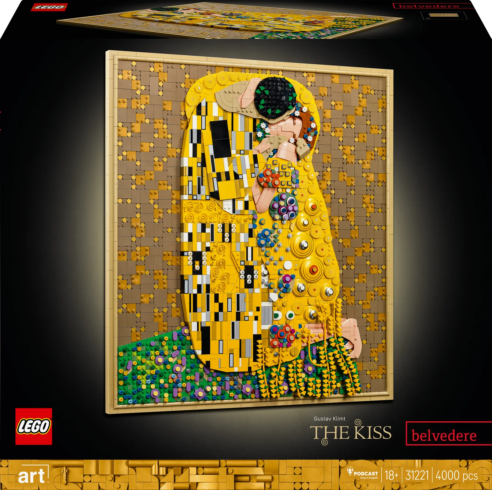 Gustav Klimt – The Kiss galerij-foto 3