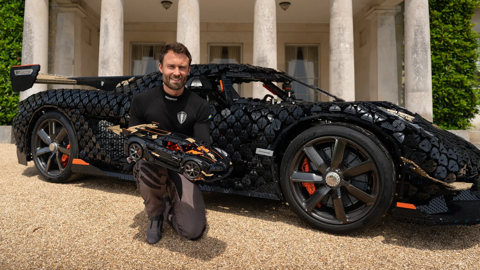 Koenigsegg-testrijder Markus Lundh.