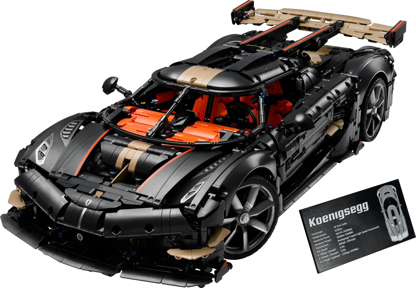 Het 1:8-model: de Megacar (42232).