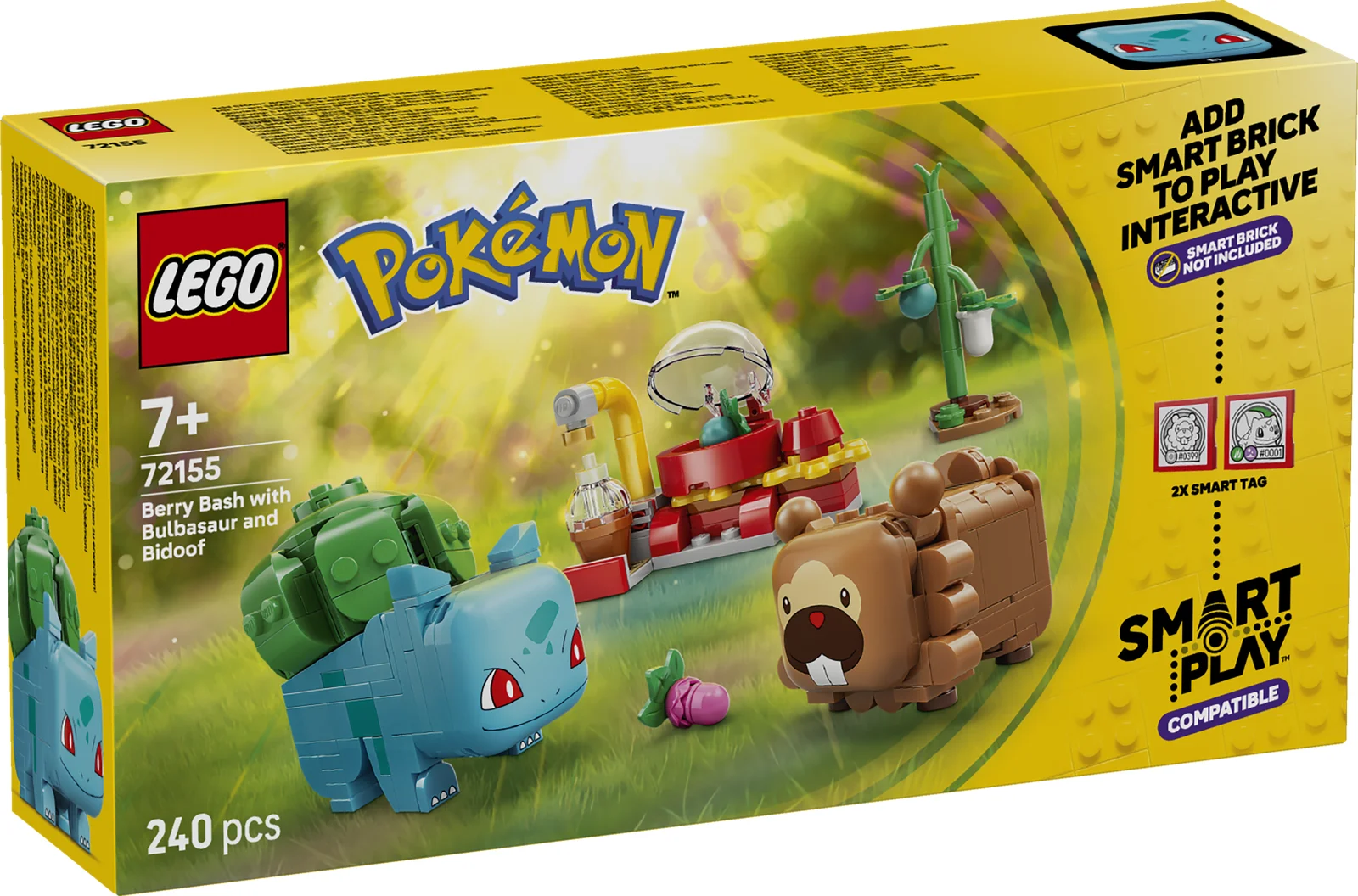 LEGO Pokemon Berry Bash with Bulbasaur and Bidoof