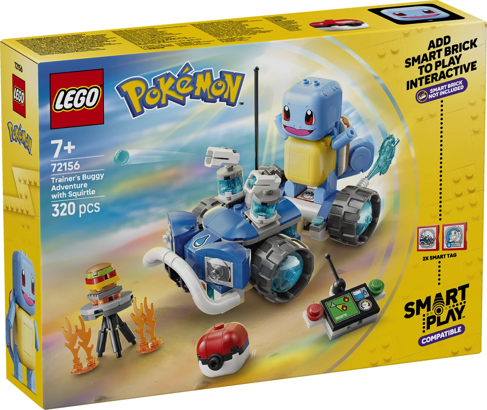 LEGO Pokemon Trainer's Buggy Adventure with Squirtle