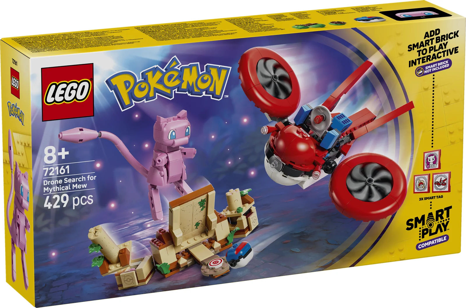 LEGO Pokemon Drone Search for Mythical Mew