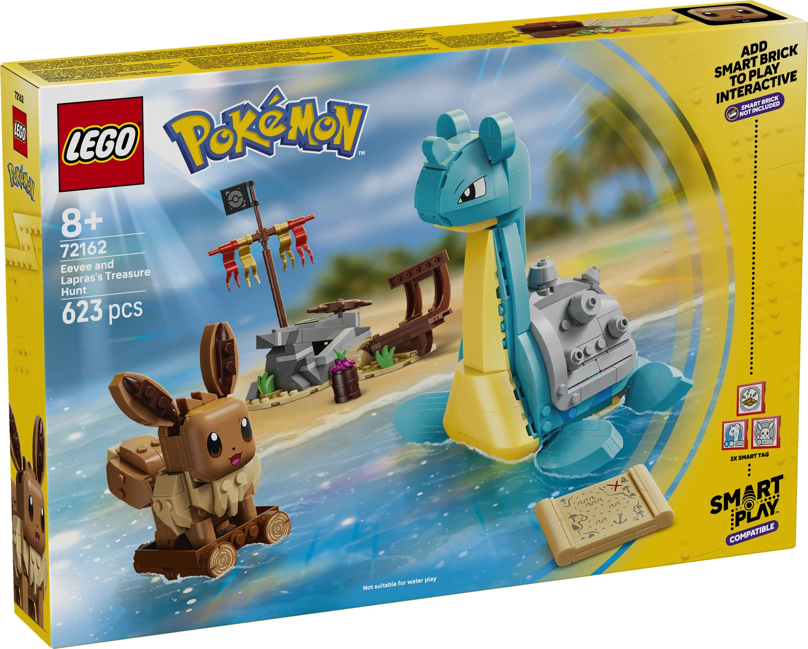 LEGO Pokemon Eevee and Lapras's Treasure Hunt
