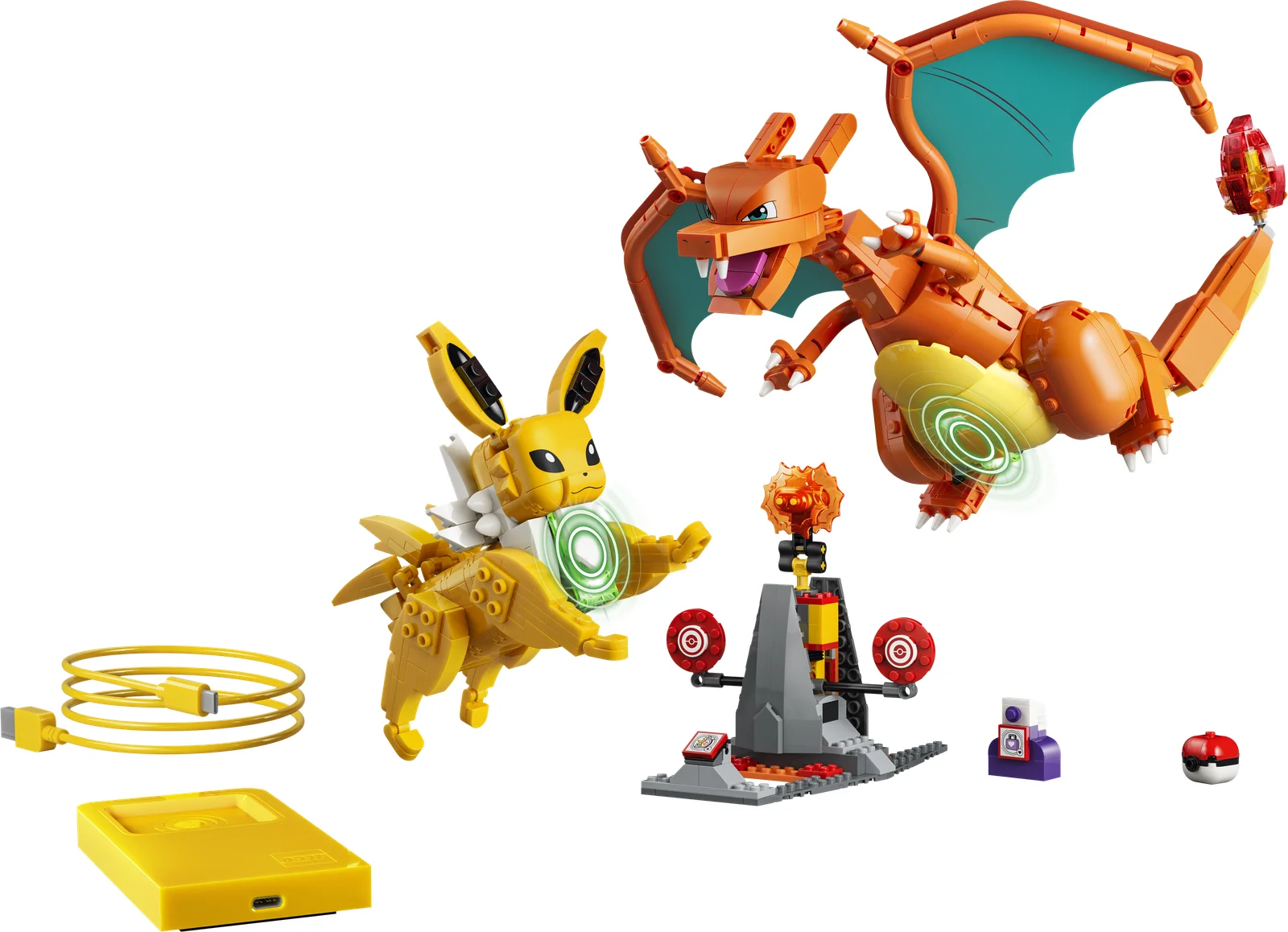 LEGO Pokemon Charizard vs. Jolteon Ultimate Battle