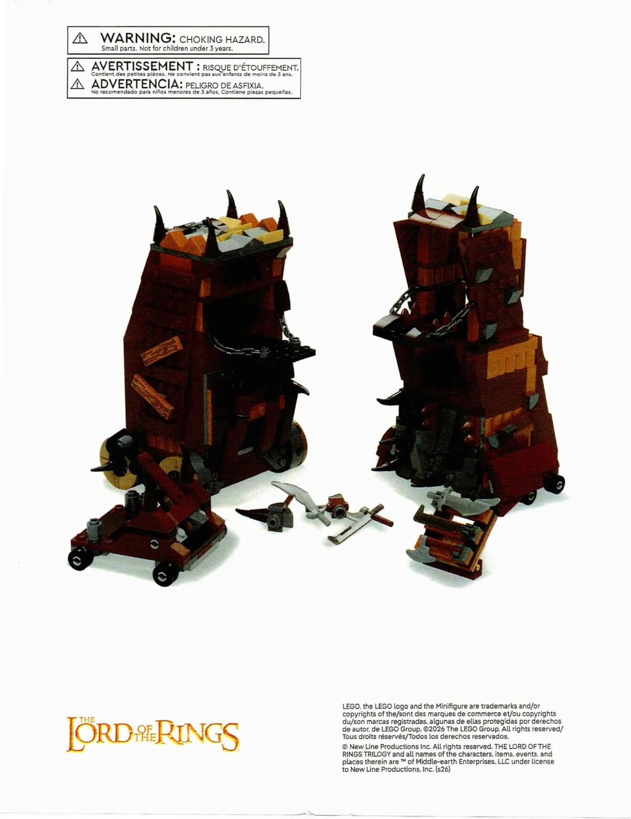 LEGO Siege Tower pagina 1