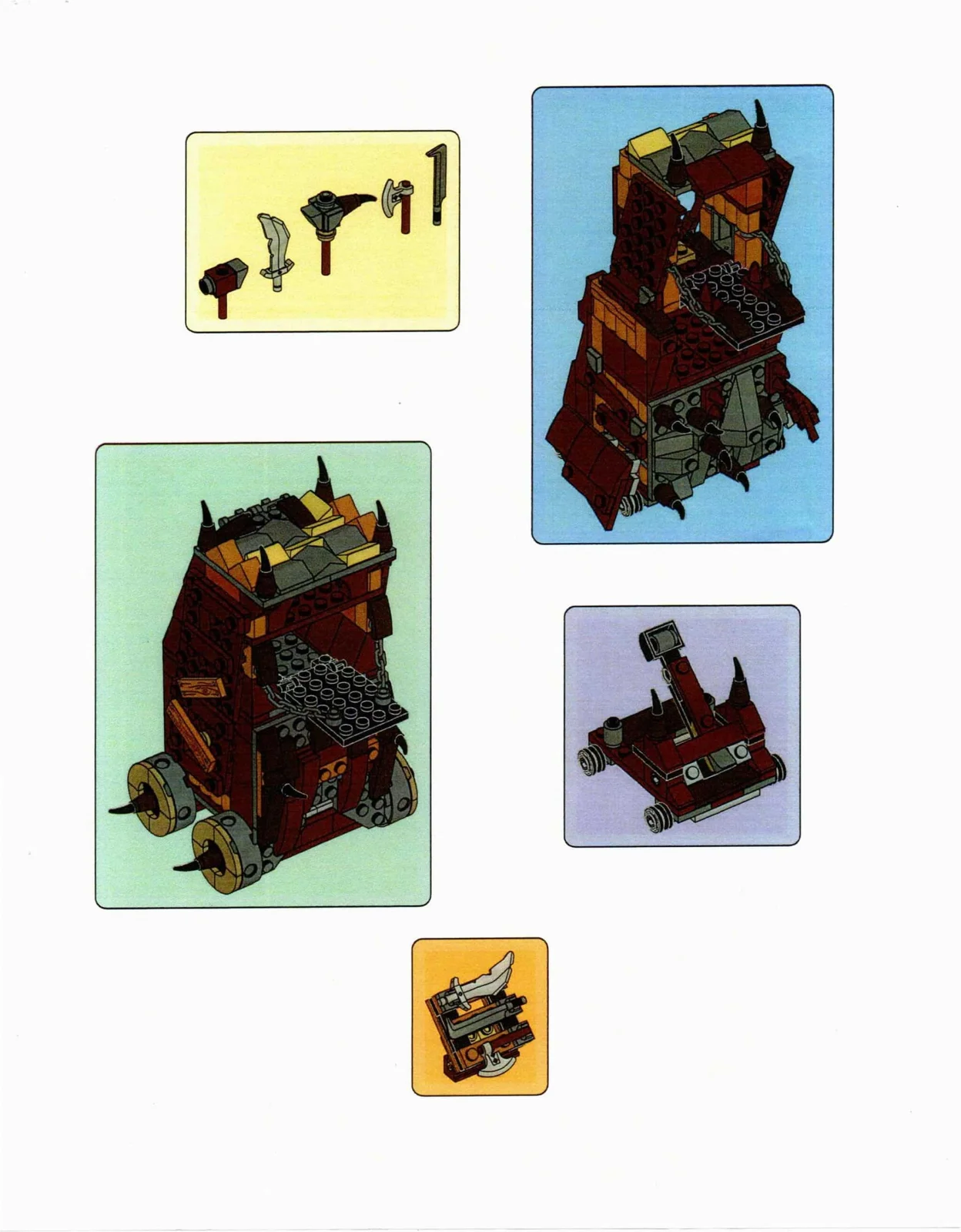 LEGO Siege Tower pagina 2