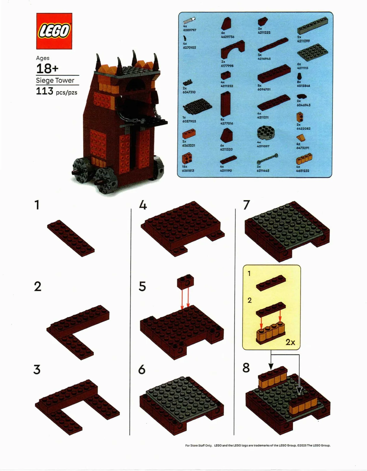 LEGO Siege Tower pagina 3