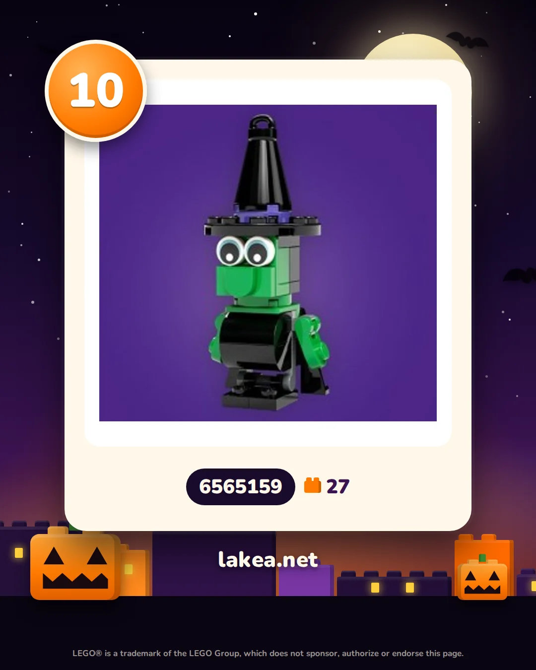 Dag 10: LEGO® Heks (6565159)