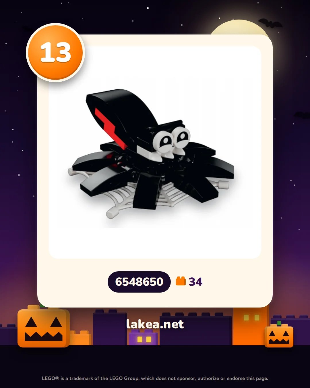 Dag 13: LEGO® Halloween-spin (6548650)