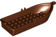 Boat, 14 x 5 x 2 with Oarlocks without Hollow Inside Studs