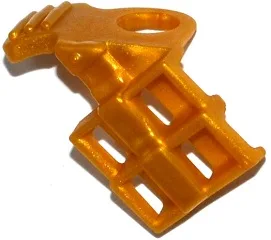Minifigure Armor Shoulder Pad with Grille / Fluted Profile and Scabbard for 2 Katanas