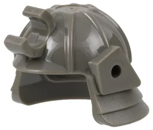 Minifigure, Headgear Helmet Ninja / Samurai with Clip and Short Visor