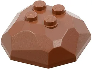 Rock 4 x 4 Octagonal Boulder, Top