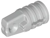 Hinge Cylinder 1 x 2 Locking with 1 Finger and Axle Hole on Ends with Slots