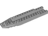Aircraft Fuselage Forward Bottom Angular 4 x 18 x 1 1/3 with 2 x 14 Recessed Center and 13 Holes