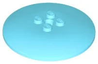 Dish 6 x 6 Inverted (Radar) - Solid Studs