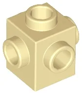 Brick, Modified 1 x 1 with Studs on 4 Sides