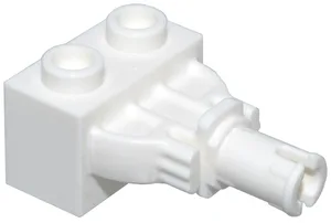 Technic, Brick Modified 1 x 2 with Rotation Joint Pin