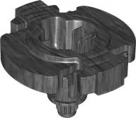 Turntable 7 x 6 1/2 x 4 with Gear 16 Tooth Base (Ninjago Dragon Spinjitzu Spinner)