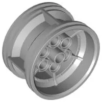 Wheel 43.2mm D. x 26mm Technic Racing Small, 6 Pin Holes