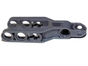 Technic, Steering Arm 6 x 2 with Tow Ball Socket Rounded, Chamfered