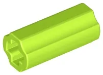Technic, Axle Connector 2L (Smooth with x Hole + Orientation)