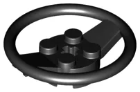 Vehicle, Steering Wheel with 2 x 2 Center and Axle Hole