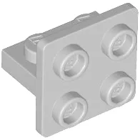 Bracket 1 x 2 - 2 x 2 Centered, Inverted