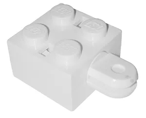 Arm Holder Brick 2 x 2 with 2 Rectangle Holes with Arm (792 / 794 / 795)