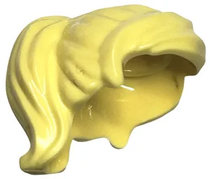 Minifigure, Hair Female Ponytail and Swept Sideways Fringe