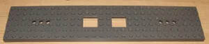 Train Base 6 x 28 with 3 Round Holes Each End and 2 x 2 Cutouts