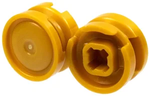 Wheel 11mm D. x 6mm with Smooth Hubcap