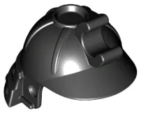Minifigure, Headgear Helmet Ninja / Samurai with Clip and Long Visor
