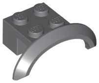 Vehicle, Mudguard 4 x 2 1/2 x 1 with Arch Round