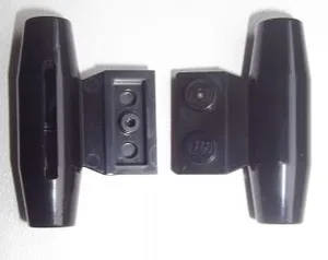 Engine, Smooth Small, 1 x 2 Side Plate with Axle Holders and Slot